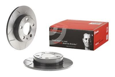 Brembo Max Grooved Disc Audi 230Mm Solid | 08.7165.75 | Euro Car Parts - Thumbnail 2