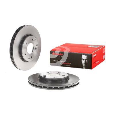 Brembo Front Disc Mercedes C-Class W203 (00-) 288Mm (V) | 09.8411.11 | Euro Car Parts - Thumbnail 2