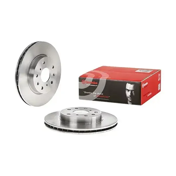 Brembo Front Brake Disc Fiat 280Mm Sedici Sx4 | 09.a296.14 | Euro Car Parts - Image 1