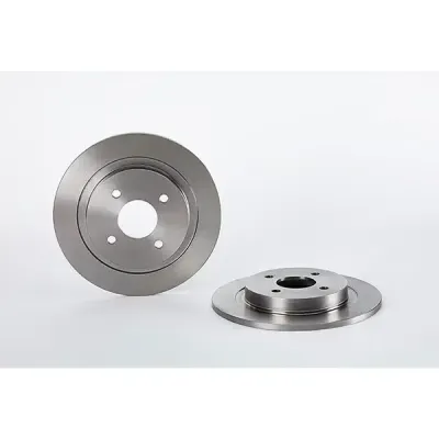 Brembo Rear Brake Discs Ford Sierra Cosworth Rwd (87 - 90) | 08.a288.10 | Euro Car Parts