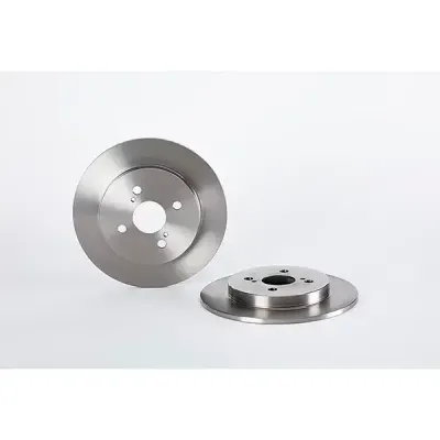 Brembo Rear Brake Disc 259Mm Toyota Yaris 05- (Japanese) | 08.a534.10 | Euro Car Parts