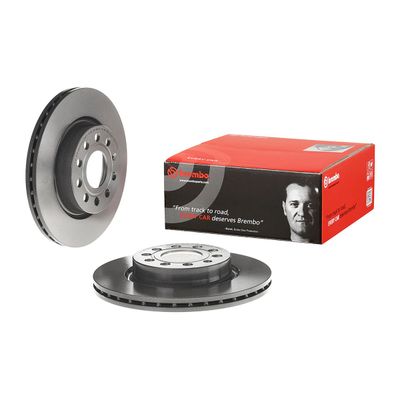 Brembo Front Hc Disc Vw Caddy / Golf Mk V (04-) 280Mm (V) | 09.9167.11 | Euro Car Parts - Thumbnail 2