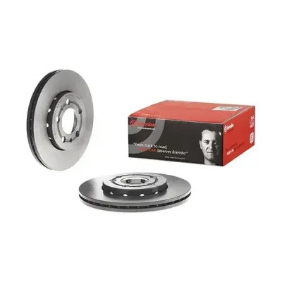 Brembo Front Hc Disc Vw Golf Mk Iv (97-) 256Mm (V) *1Lq/1Zf Pr Code* | 09.7011.11 | Euro Car Parts