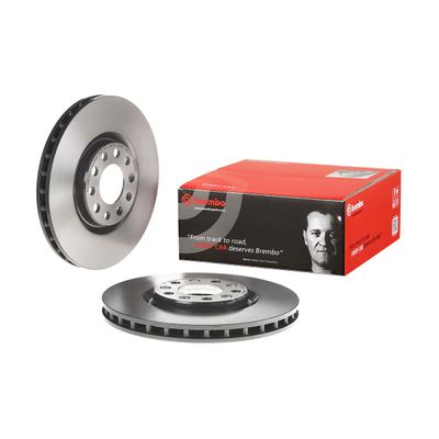 Brembo Front Brake Disc Alfa 159 Brera Spider Giulietta 11.1Mm | 09.9363.21 | Euro Car Parts - Thumbnail 2