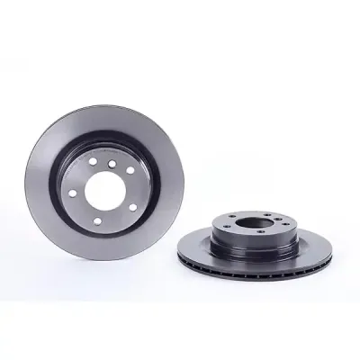 Brembo Rear Hc Disc Bmw 1 > 3 Series (03-) 300Mm (V) *with M-Tech* | 09.9793.11 | Euro Car Parts