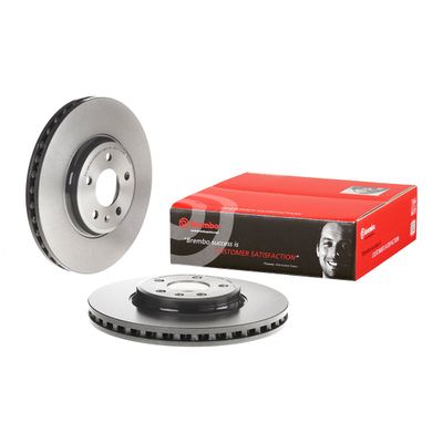 Brembo Front Brake Disc Audi A4 (B8) Avant 08- | 09.a758.11 | Euro Car Parts - Thumbnail 2