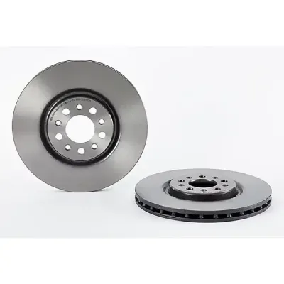 Brembo Front Vented 330Mm Alfa 159 Brera Spider 2.4 3.2 06- 11.1Mm | 09.9365.21 | Euro Car Parts