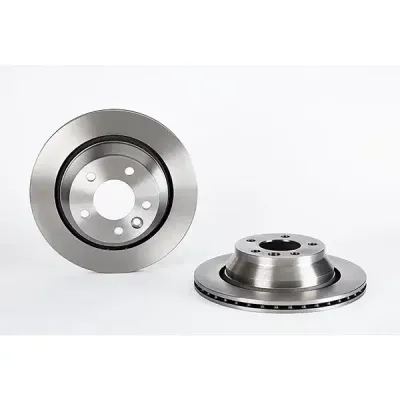 Brembo Rear Brake Disc Vw Touareg (02-) 314Mm (V) *16" Rims* | 09.a616.11 | Euro Car Parts