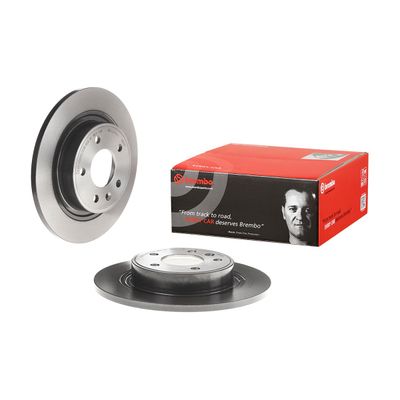 Brembo Rear Disc Vauxhall Astra J (09-) 292Mm (S) 16" Bs | 08.b351.11 | Euro Car Parts - Thumbnail 2