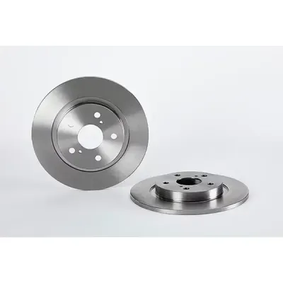 Brembo Rear Brake Disc 290Mm Avensis (Zrt/adt) 09- | 08.b045.10 | Euro Car Parts