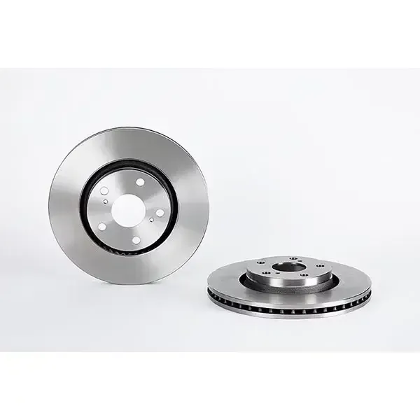 Brembo Front Brake Disc Toyota Auris (06-) 295Mm (V) | 09.b043.11 | Euro Car Parts - Image 1