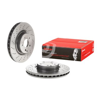 Brembo Front Hc Disc E-Class W211 (02-) 330Mm (V+Drill) *with Amg Pk* | 09.9825.11 | Euro Car Parts - Thumbnail 2