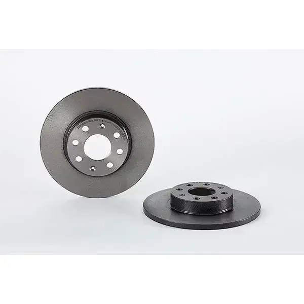 Brembo Front Brake Disc Solid 257Mm Fiat Grande Punto 06- Corsa 07- | 08.5086.21 | Euro Car Parts - Image 1