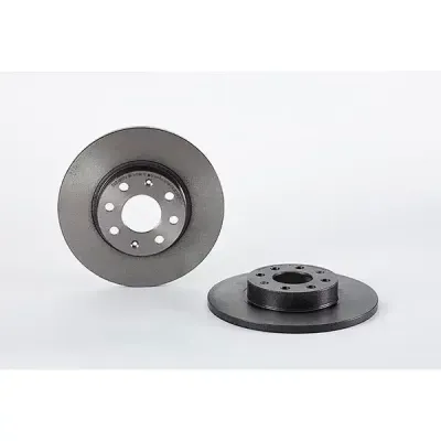 Brembo Front Brake Disc Solid 257Mm Fiat Grande Punto 06- Corsa 07- | 08.5086.21 | Euro Car Parts