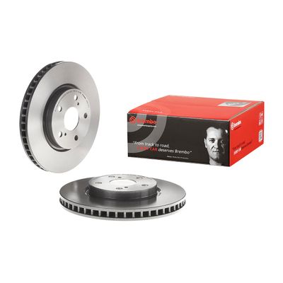 Brembo Front Brake Disc Lexus Is-200/300 (05-) 296Mm (V) | 09.a717.11 | Euro Car Parts - Thumbnail 2