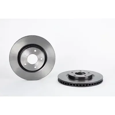 Brembo Front Brake Disc Nissan Qashqai - J10 (07-13) 296Mm (V) | 09.a716.11 | Euro Car Parts