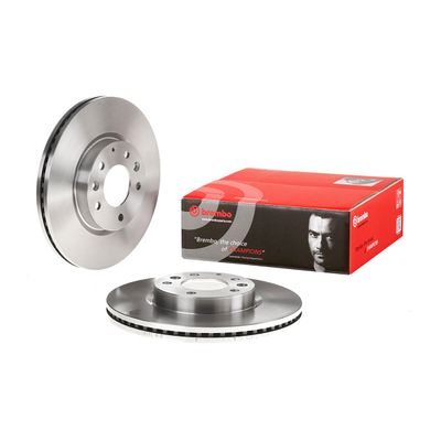 Brembo Front Brake Disc Mazda 6 - Gh (07-13) 299Mm (V) | 09.b272.10 | Euro Car Parts - Thumbnail 2