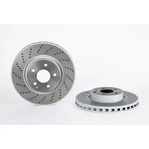 Brembo Front Hc Disc C-Class 204 (07-) 322Mm (V+Drill) *with Sport Pk* | 09.a621.31 | Euro Car Parts - Image 1
