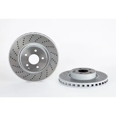 Brembo Front Hc Disc C-Class 204 (07-) 322Mm (V+Drill) *with Sport Pk* | 09.a621.31 | Euro Car Parts