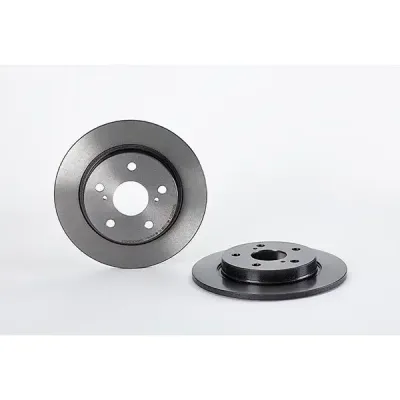 Brembo Rear Brake Disc Toyota Auris 06- (Uk Built) | 08.a912.11 | Euro Car Parts