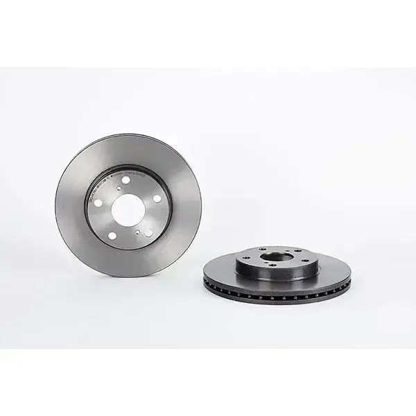 Brembo Front Brake Disc Toyota Auris (07-) 273Mm (V) *uk Build* | 09.a865.11 | Euro Car Parts - Image 1