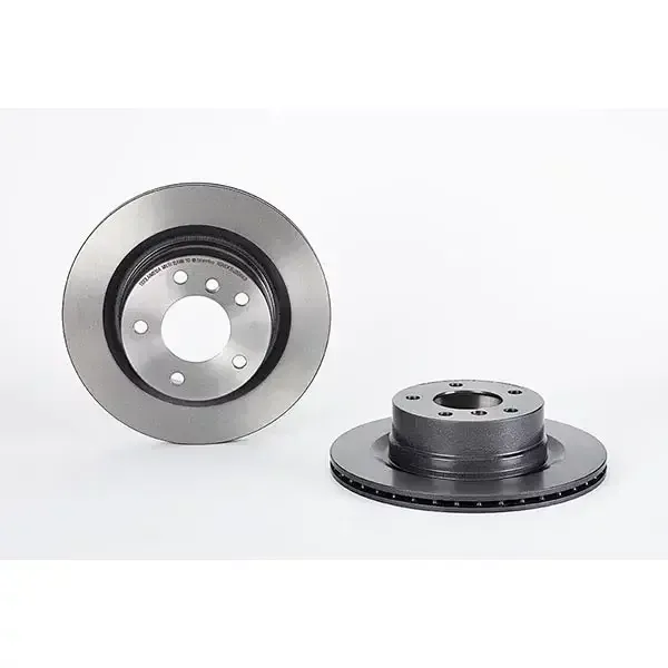 Brembo Rear Brake Disc Bmw 1 Series E88 300Mm (08-) (V) | 09.b414.11 | Euro Car Parts - Image 1