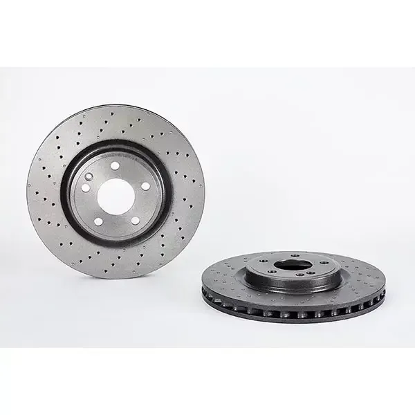 Brembo Front Hc Brake Disc Merc A/b Class (11-) 320Mm (V) *amg Pack* | 09.b807.51 | Euro Car Parts - Image 1