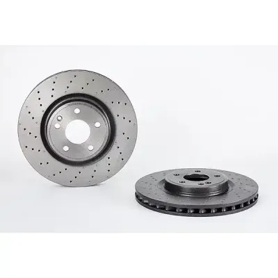 Brembo Front Hc Brake Disc Merc A/b Class (11-) 320Mm (V) *amg Pack* | 09.b807.51 | Euro Car Parts