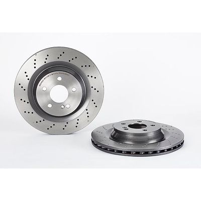 Brembo Rear Brake Discs W230 Sl55 Amg | 09.b842.41 | Euro Car Parts - Thumbnail 2