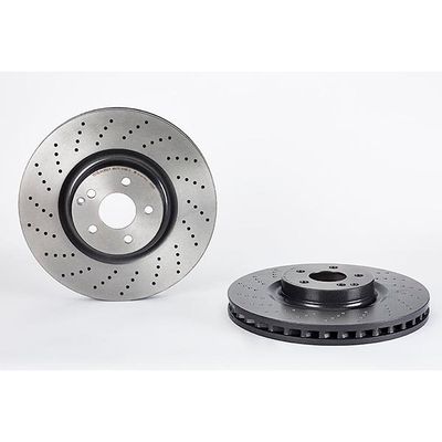 Brembo 360Mm Perforated Front Disc - Sl600 Sl55Amg Cls55Amg E55Amg | 09.a819.11 | Euro Car Parts - Thumbnail 2