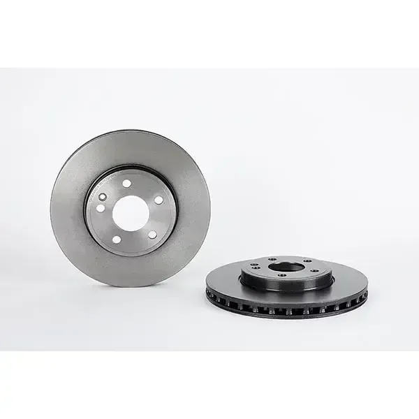 Brembo Front Hc Brake Disc Mercedes A/b Class (11-) 295Mm (V) | 09.b344.41 | Euro Car Parts - Image 1