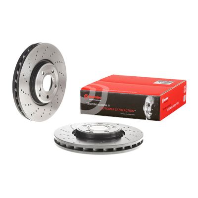 Brembo Front Discs 322Mm Merc Cls 2011- | 09.b742.51 | Euro Car Parts - Thumbnail 2