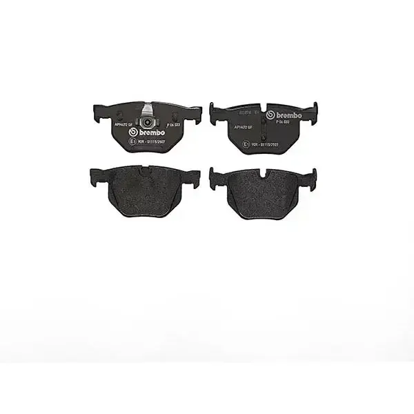 Brembo Rear Brake Pads Bmw 5 Series E60 E61 6 E63 E64 | P06033 | Euro Car Parts - Image 1