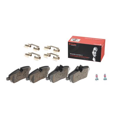Brembo Front Brake Pads Bmw 1 Series -E81/ E87 (03-) | P06034 | Euro Car Parts - Thumbnail 2