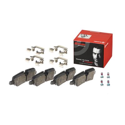 Brembo Rear Brake Pads Discovery (04-) Range Rover (02-) | P44013 | Euro Car Parts - Thumbnail 2