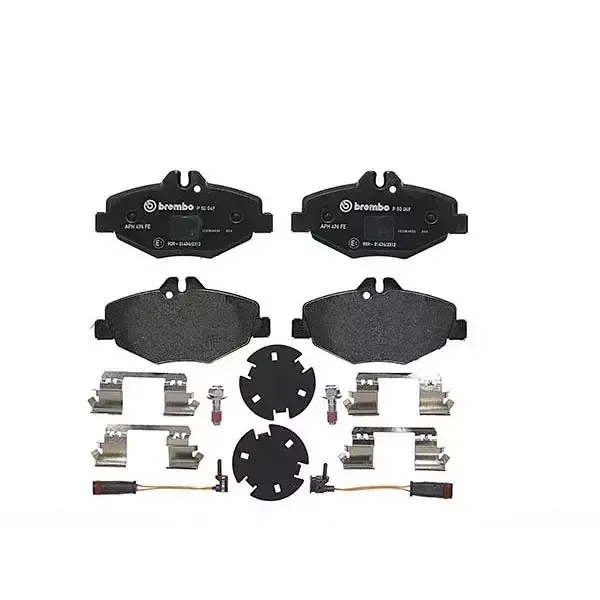 Brembo Front Brake Pads **includes Fitting Kits** Mercedes W211 2002-> | P50049 | Euro Car Parts - Image 1