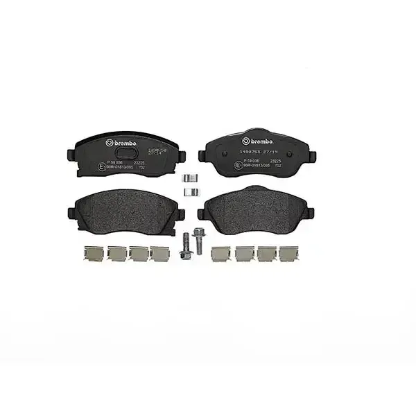 Brembo Front Brake Pads Vauxhall Corsa C - Mk Ii (00-) | P59036 | Euro Car Parts - Image 1