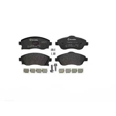 Brembo Front Brake Pads Vauxhall Corsa C - Mk Ii (00-) | P59036 | Euro Car Parts