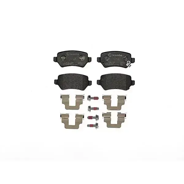 Brembo Rear Brake Pads Vauxhall Astra - G/h (00-) **acoustic Wi** | P59038 | Euro Car Parts - Image 1