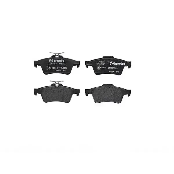 Brembo Rear Break Pads Various Makes *mousetrap > Butterfly Clip* | P59042 | Euro Car Parts - Image 1