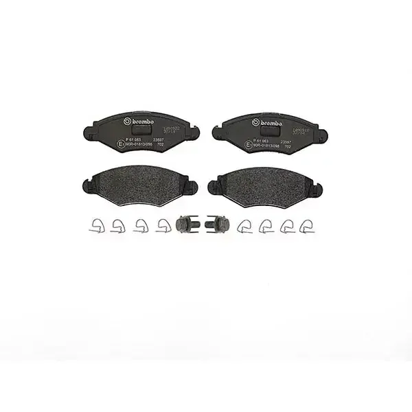 Brembo Front Brake Pads 206 1.1-1.9D | P61063 | Euro Car Parts - Image 1