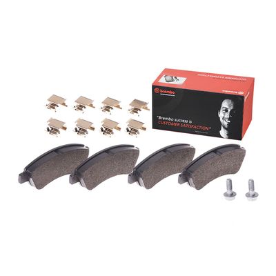 Brembo Front Brake Pads Citroen C2 / Peugeot 206 | P61066 | Euro Car Parts - Thumbnail 2