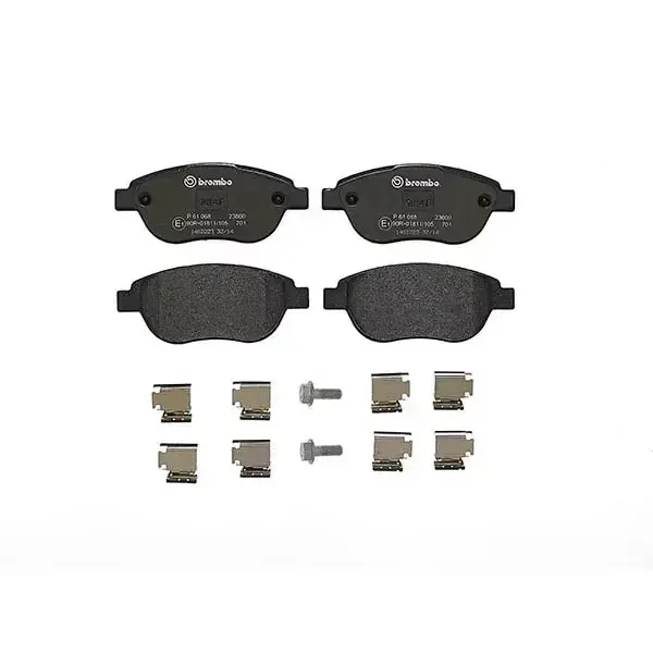 Brembo Front Brake Pads Peugeot 307 | P61068 | Euro Car Parts - Image 1