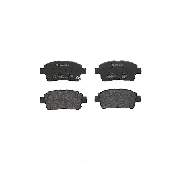 Brembo Front Brake Pads Toyota Yaris (99-) *rear Discs* | P83051 | Euro Car Parts - Image 1