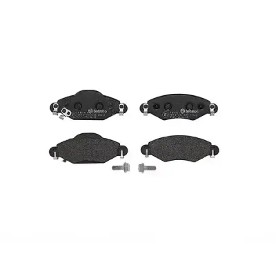 Brembo Front Brake Pads Toyota Yaris #vnk (99-) *rear Drums* | P83053 | Euro Car Parts