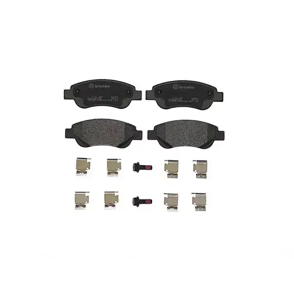 Brembo Front Brake Pads Citr/ Pug/ Toy - C1/ 107/ Aygo (05-) | P61081 | Euro Car Parts - Image 1
