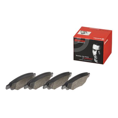 Brembo Front Brake Pads Citr/ Pug/ Toy - C1/ 107/ Aygo (05-) | P61081 | Euro Car Parts - Thumbnail 2