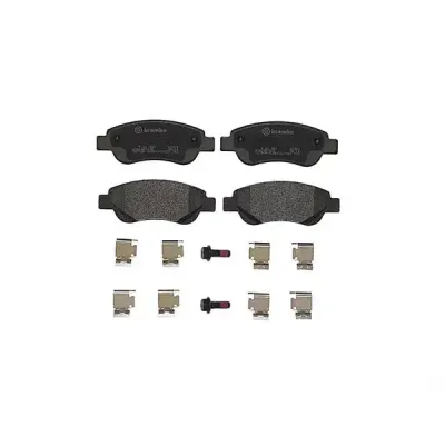 Brembo Front Brake Pads Citr/ Pug/ Toy - C1/ 107/ Aygo (05-) | P61081 | Euro Car Parts