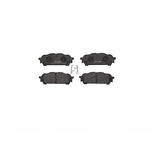 Brembo Rear Brake Pads Imprezza Subaru 02- | P78014 | Euro Car Parts - Image 1