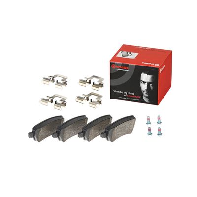 Brembo Rear Break Pads Ford S-Max (06-) **clips Solid Discs** | P24078 | Euro Car Parts - Thumbnail 2